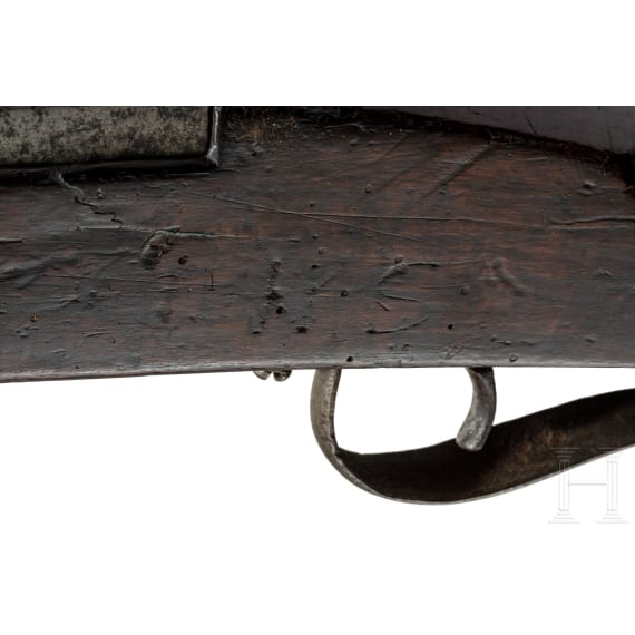 An English matchlock musket, dated 1640