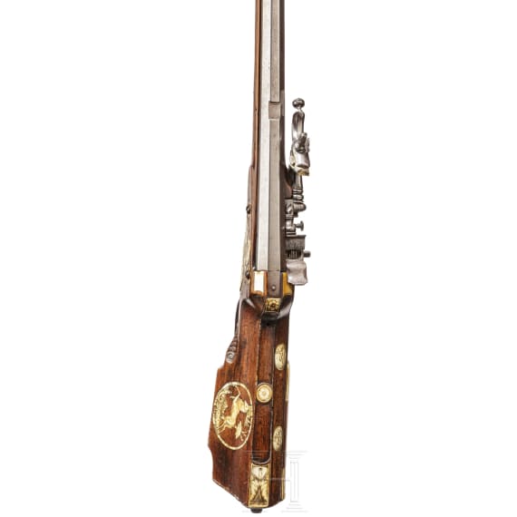 A South German wheellock hunting rifle, circa 1650