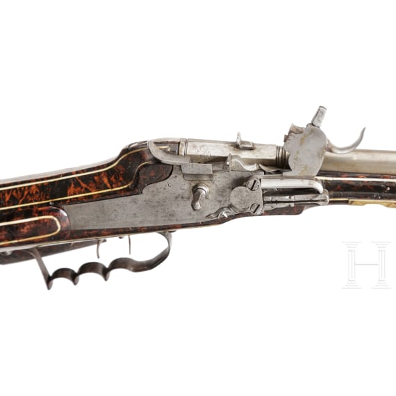 A southern German boy's wheellock rifle, circa 1720