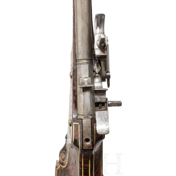 A southern German boy's wheellock rifle, circa 1720
