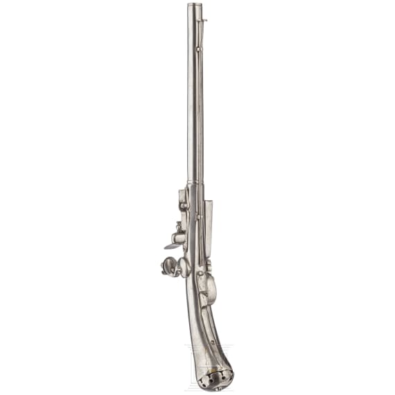 A German or Dutch all-metal flintlock pistol, circa 1640/50