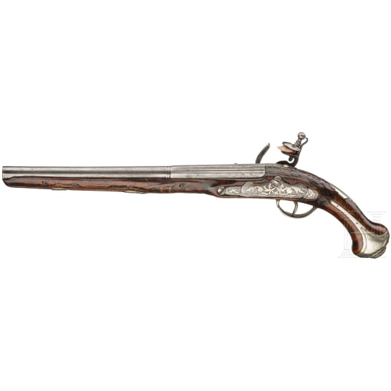 An Italian flintlock pistol, circa 1700
