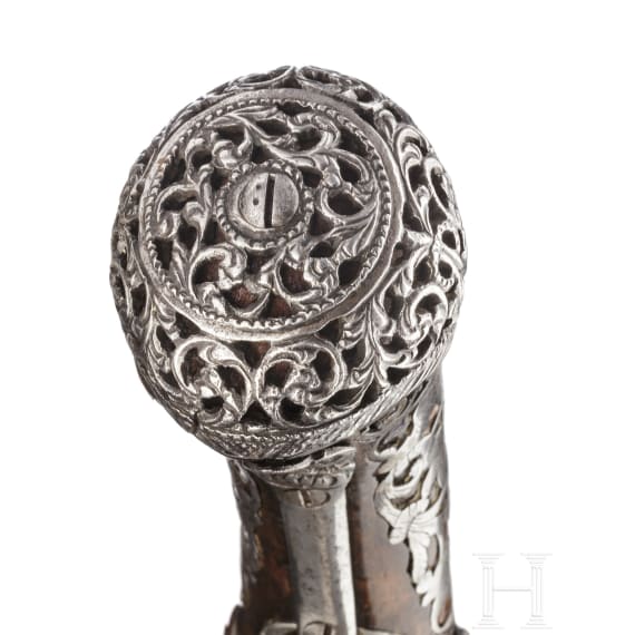 A flintlock pistol, Giovanni Cattaneo in Milan, circa 1700