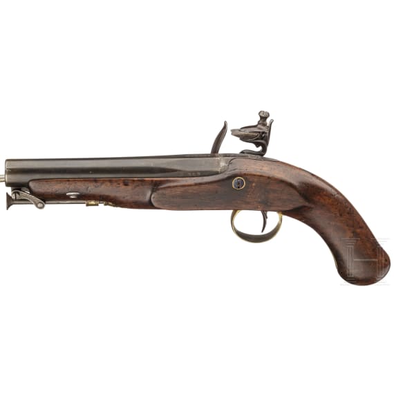 An English officer's pistol by Pritchett in London, circa 1810
