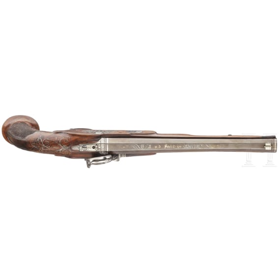 Perkussionspistole, Ludwig von der Fecht, Berlin, um 1810