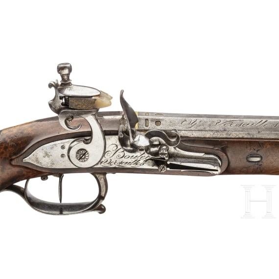 A French flintlock pistol by Boutet et fils in Versailles, circa 1810