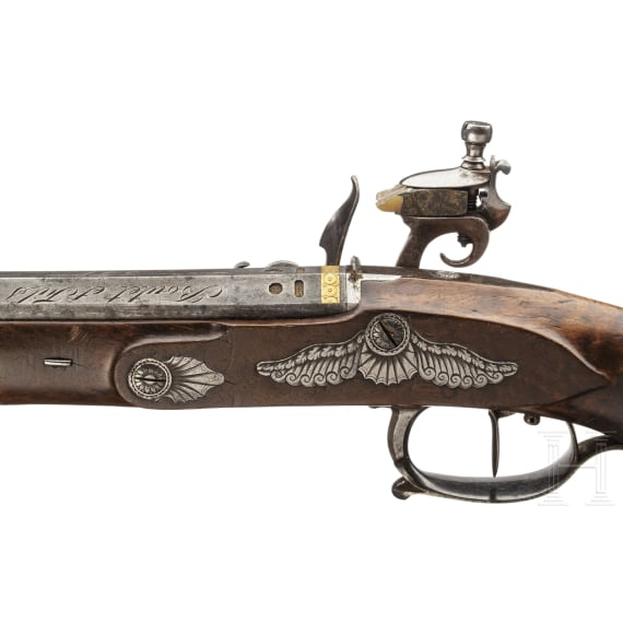 A French flintlock pistol by Boutet et fils in Versailles, circa 1810