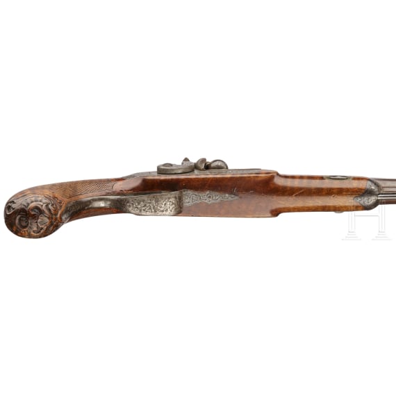 A French percussion pistol-carbine, circa 1850