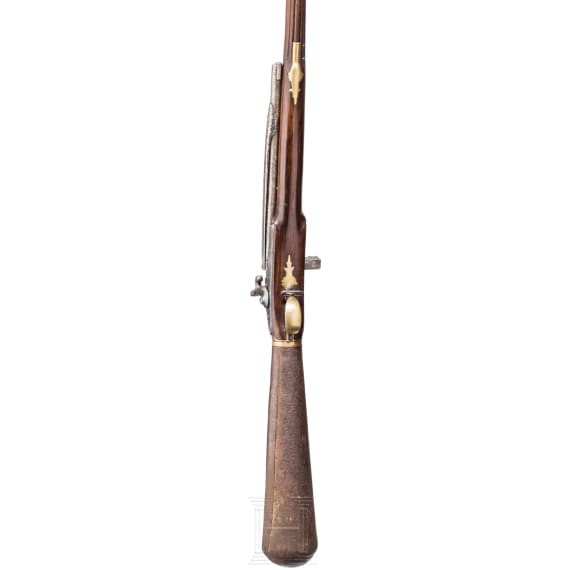 A repeating air rifle, Girardoni system, 18th century