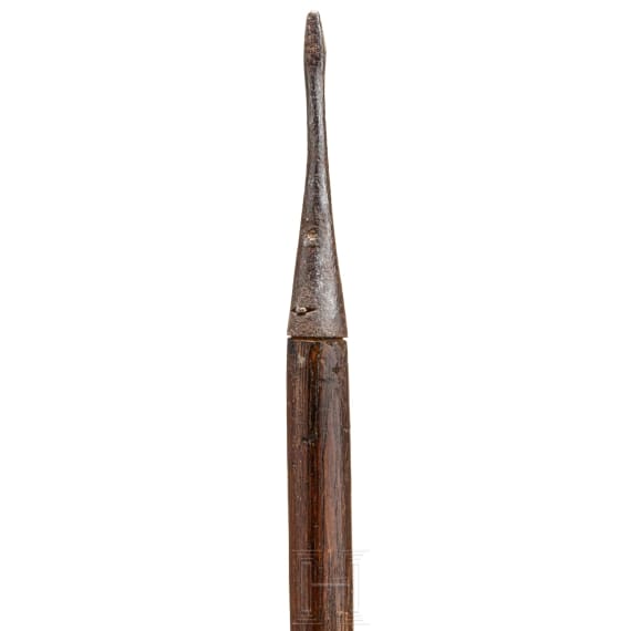 A rare match holder with combined musket rest, German, ca. 1600