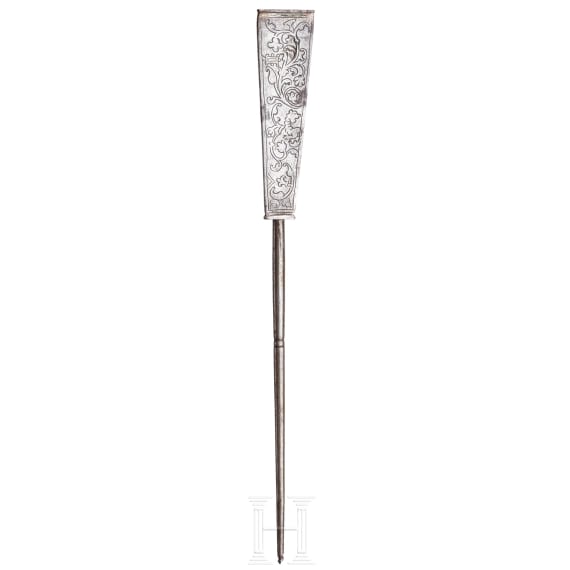 Gro&szlig;e R&auml;umnadel f&uuml;r Artilleristen, Italien, um 1620