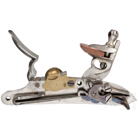 A flintlock for a rifle of the Garde du Corps du Roi, Charleville, circa 1814