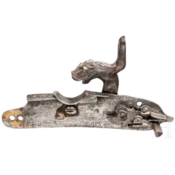 An Italian percussion lock, ca. 1780