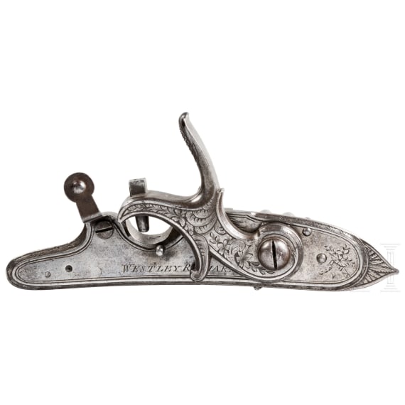 An English pill-lock mechanism by Westley Richards, circa 1820