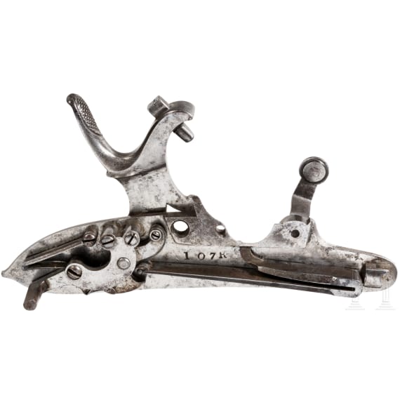 An English pill-lock mechanism by Westley Richards, circa 1820