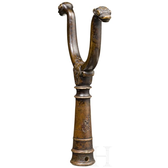 A rare musket-rest from the arsenal of the Order of St.Stephen, Tuscany, circa 1570