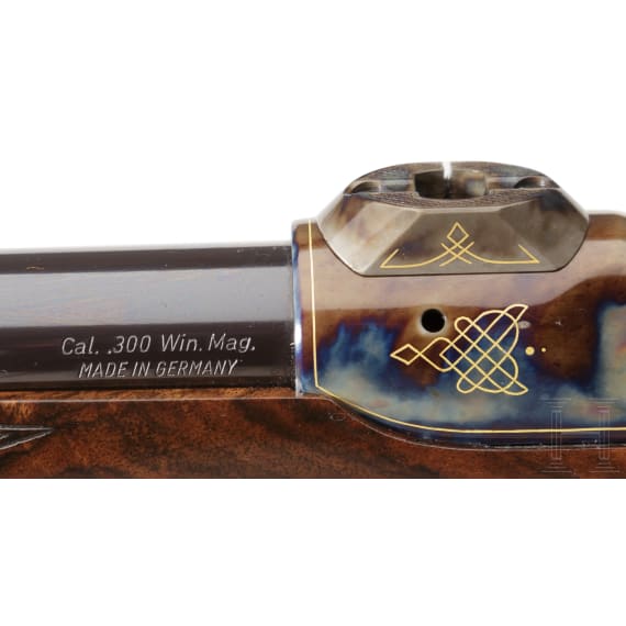 A deluxe custom Sauer & Sohn Imperial 202 rifle, .300 WinMag
