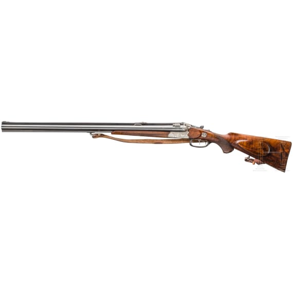 A four-barrelled rifle, Aug. Jung, Viernau, Thuringia