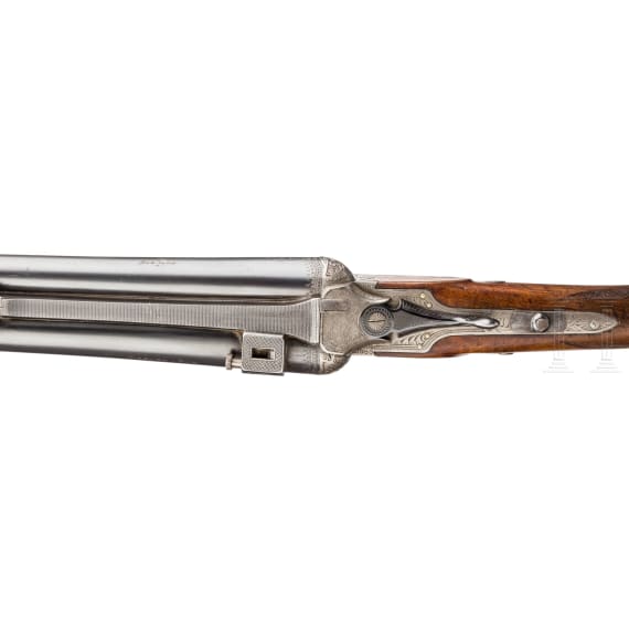 A four-barrelled rifle, Aug. Jung, Viernau, Thuringia