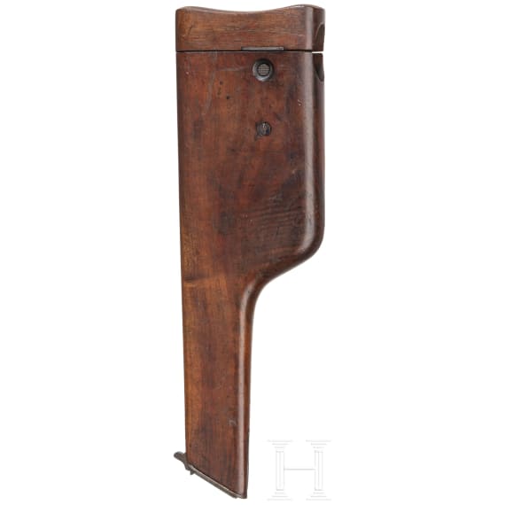 A Mauser C 96 Cone Hammer, fixed rear sight, so-called "Erleichterte Pistole" incl. matching-numbered stock
