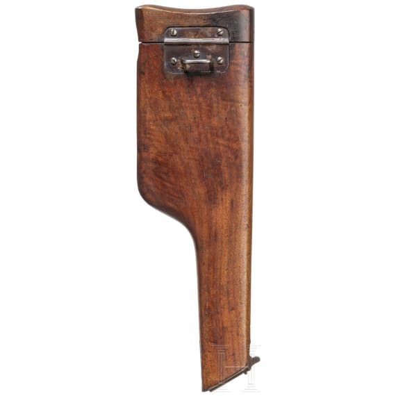 A Mauser C 96 Cone Hammer, fixed rear sight, so-called "Erleichterte Pistole" incl. matching-numbered stock