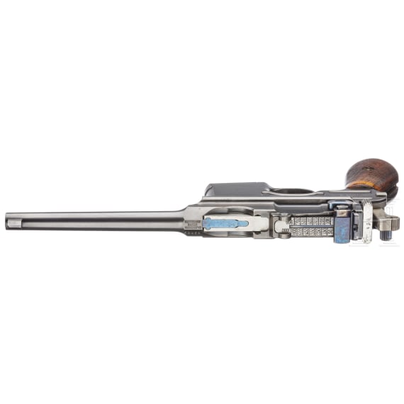 Mauser C 96, "Prewar Commercial", with matching numbered shoulder stock