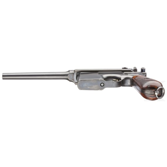 Mauser C 96, "Prewar Commercial", with matching numbered shoulder stock