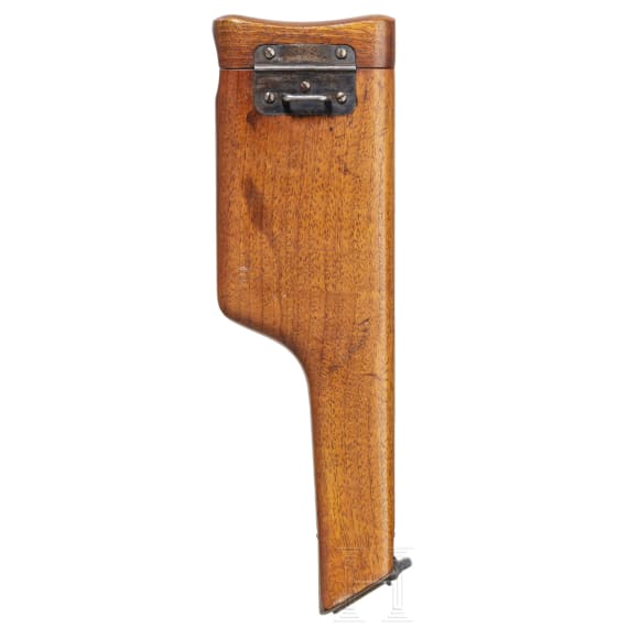 Mauser C 96, "Prewar Commercial", with matching numbered shoulder stock
