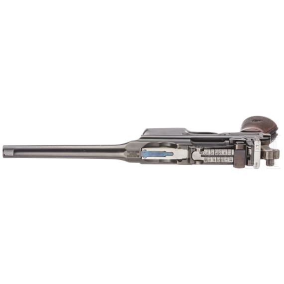 Mauser C 96 "Prewar Commercial", mit Kasten und Belederung