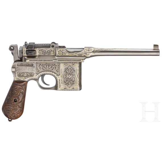 An engraved Mauser C 96