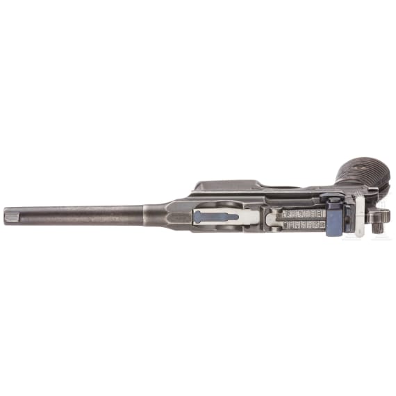 Mauser C 96 Mod. 1930, mit Repro-Anschlagkasten