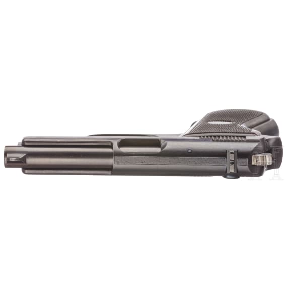 A Mauser self-loading pistol prototype - double action, external hammer
