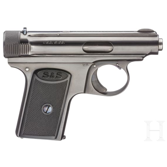 Sauer & Sohn Mod. 19, 1. Ausf&uuml;hrung, im Karton