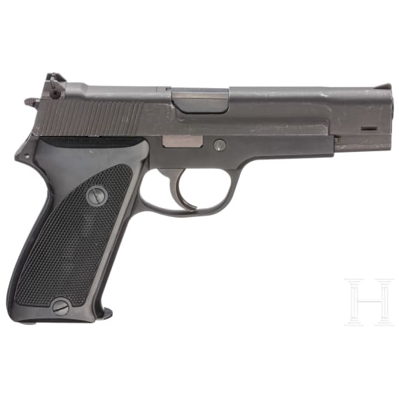 SIG P 220 Prototyp 1969, maschineller Versuch