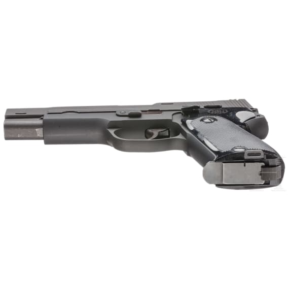 SIG P 220 Prototyp 1969, maschineller Versuch