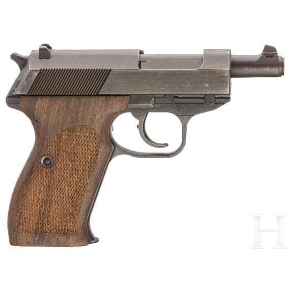 Walther P 5, erste Vorserie, in Box, Polizei