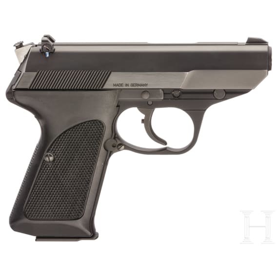 A Walther P 5 Compact, Protoytpe with special hammer and spare barrel with silecner thread, new in box