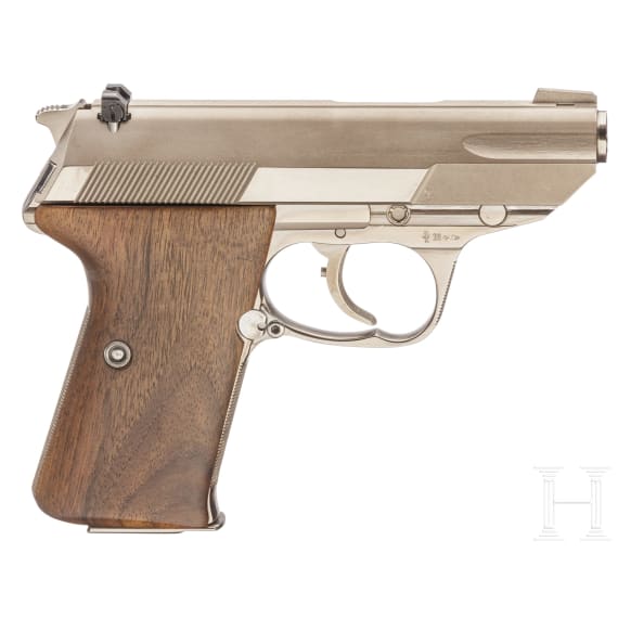 Walther P 5 Compact, pre-series, nickel-plated, new in box