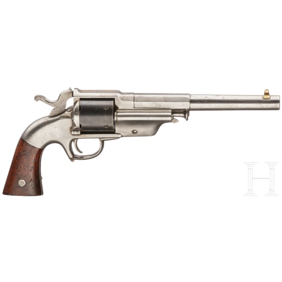 An Allen & Wheelock Center Hammer Lipfire Army Single Action Revolver.
