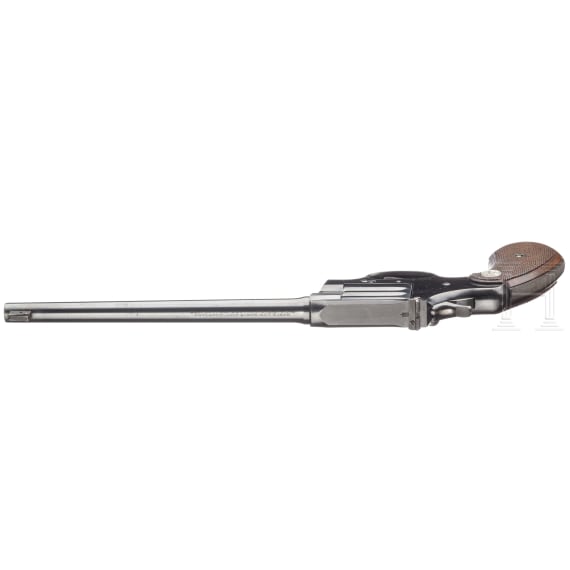 A cased Colt Camp Perry Model with interchangeable barrel