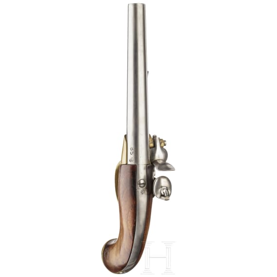 A French cavalry pistol M 1777, 2nd model