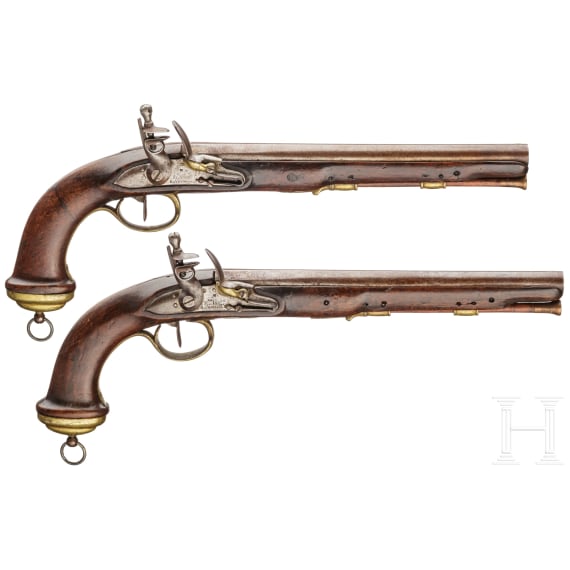 A pair of pistols for mamluk officers of the Imperial Guard, circa 1800