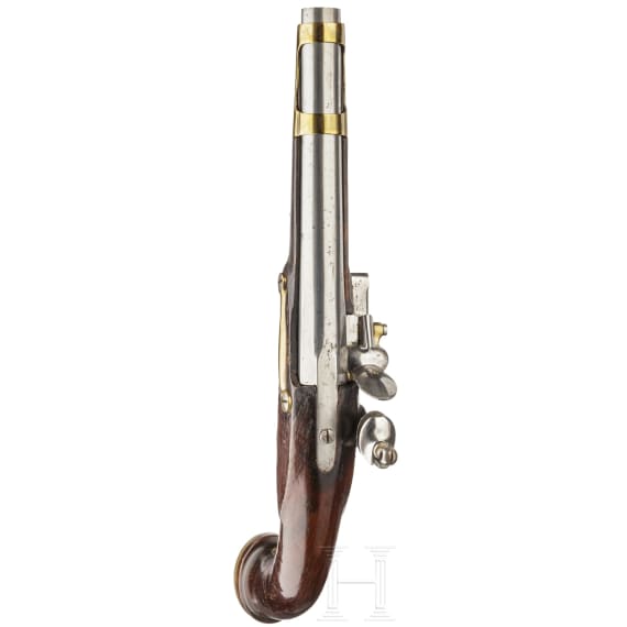 A French pistol M 1816 of the Garde du Corps, 2nd model