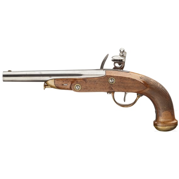 A French M 1816/22 officer's pistol