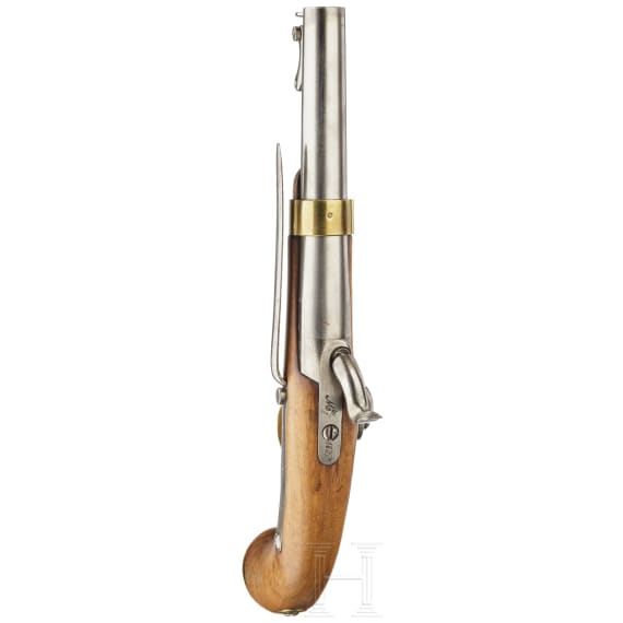 A French Navy pistol M 1837, 1st model