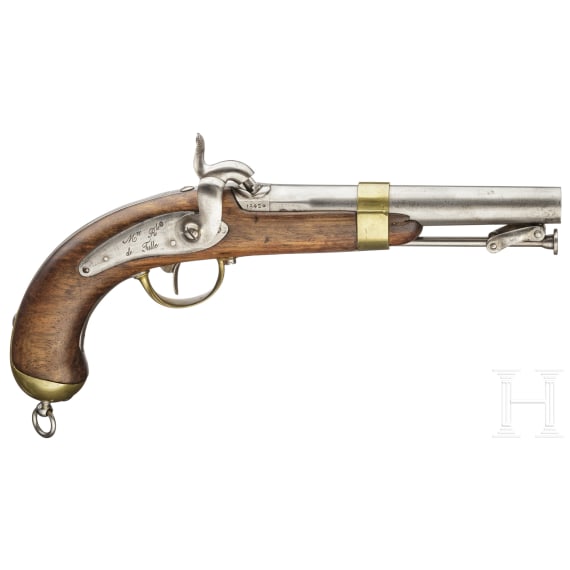 A French navy pistol M M1837/42
