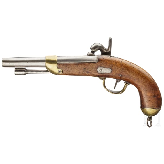 A French cavalry pistol, ca. 1840