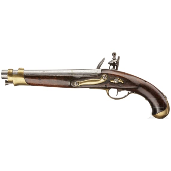 A navy pistol of the Dutch East India Company (VOC), ca. 1770
