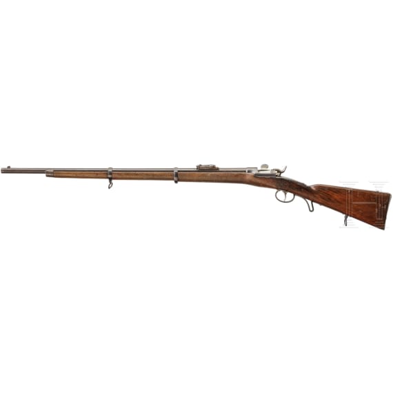 Infanterie- und J&auml;gergewehr Werndl M 1867/77 mit Bajonett