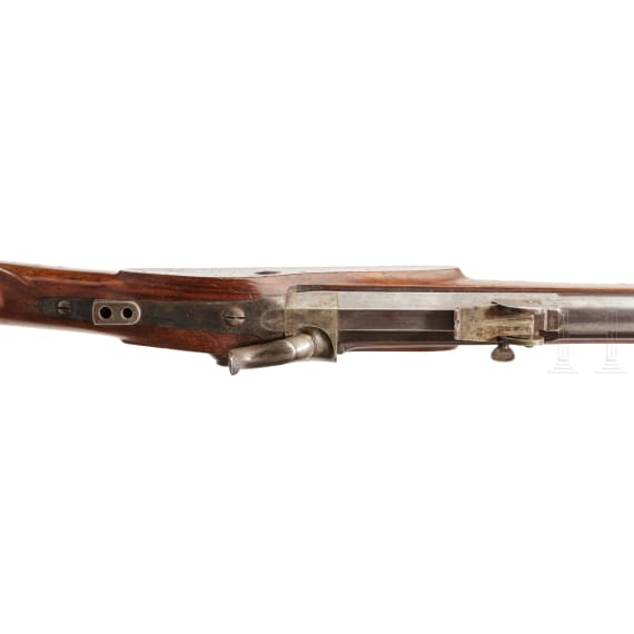 A Swiss M 1851 sniper rifle